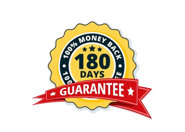 180-Day Money-Back Guarantee